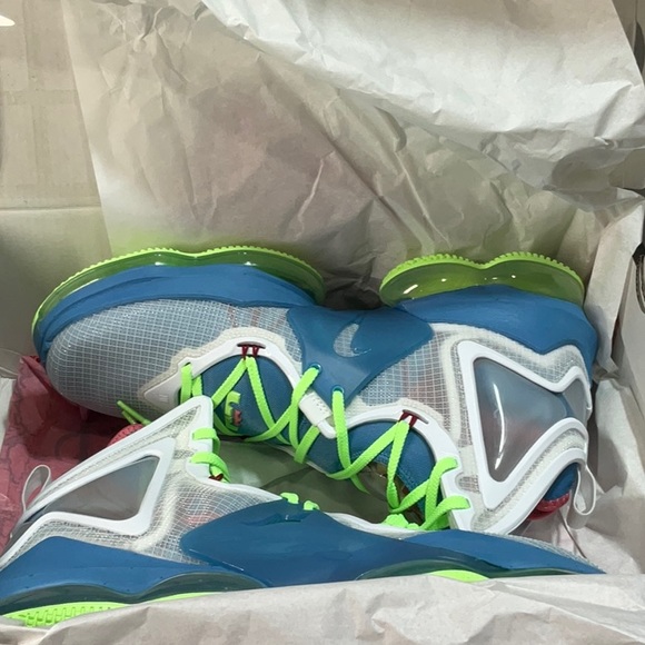 Nike men lebron xix basketball shoes royal blue size 13 us new with box - Picture 5 of 7